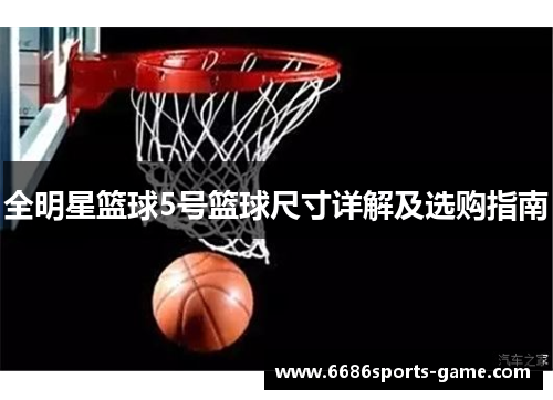 全明星篮球5号篮球尺寸详解及选购指南